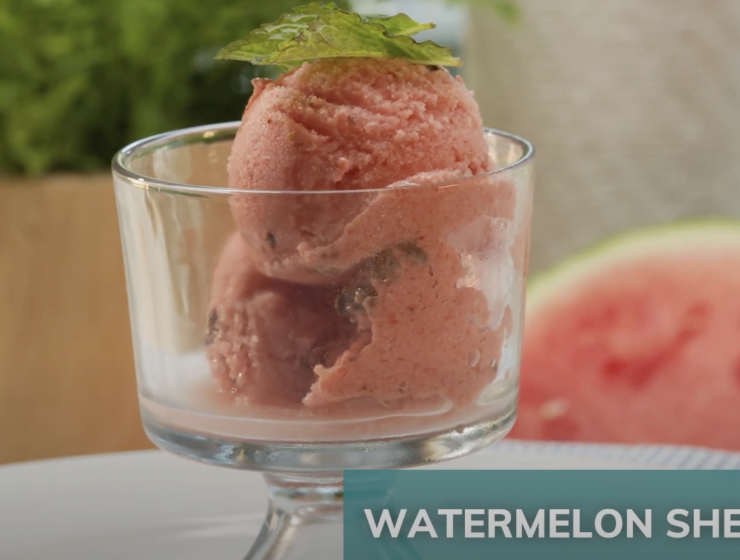 Watermelon Sherbet